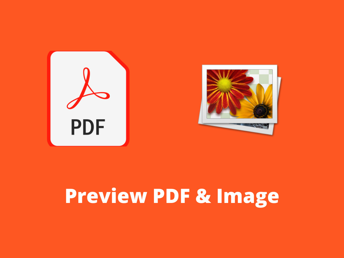 Preview Image Files & PDF During Upload with JavaScript