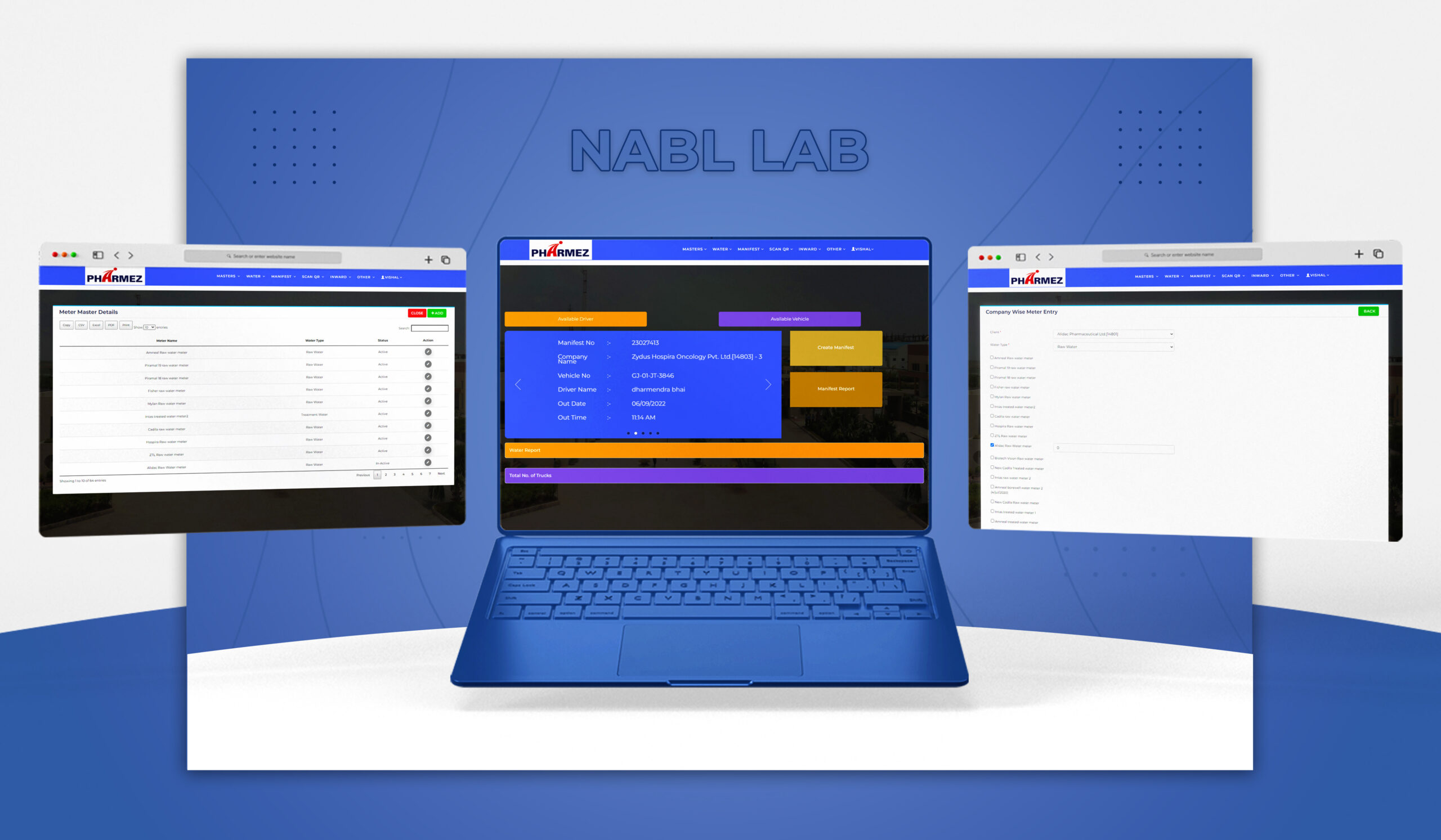 NABL Lab management software / Lab management software / Environment Lab management software-Screenshot