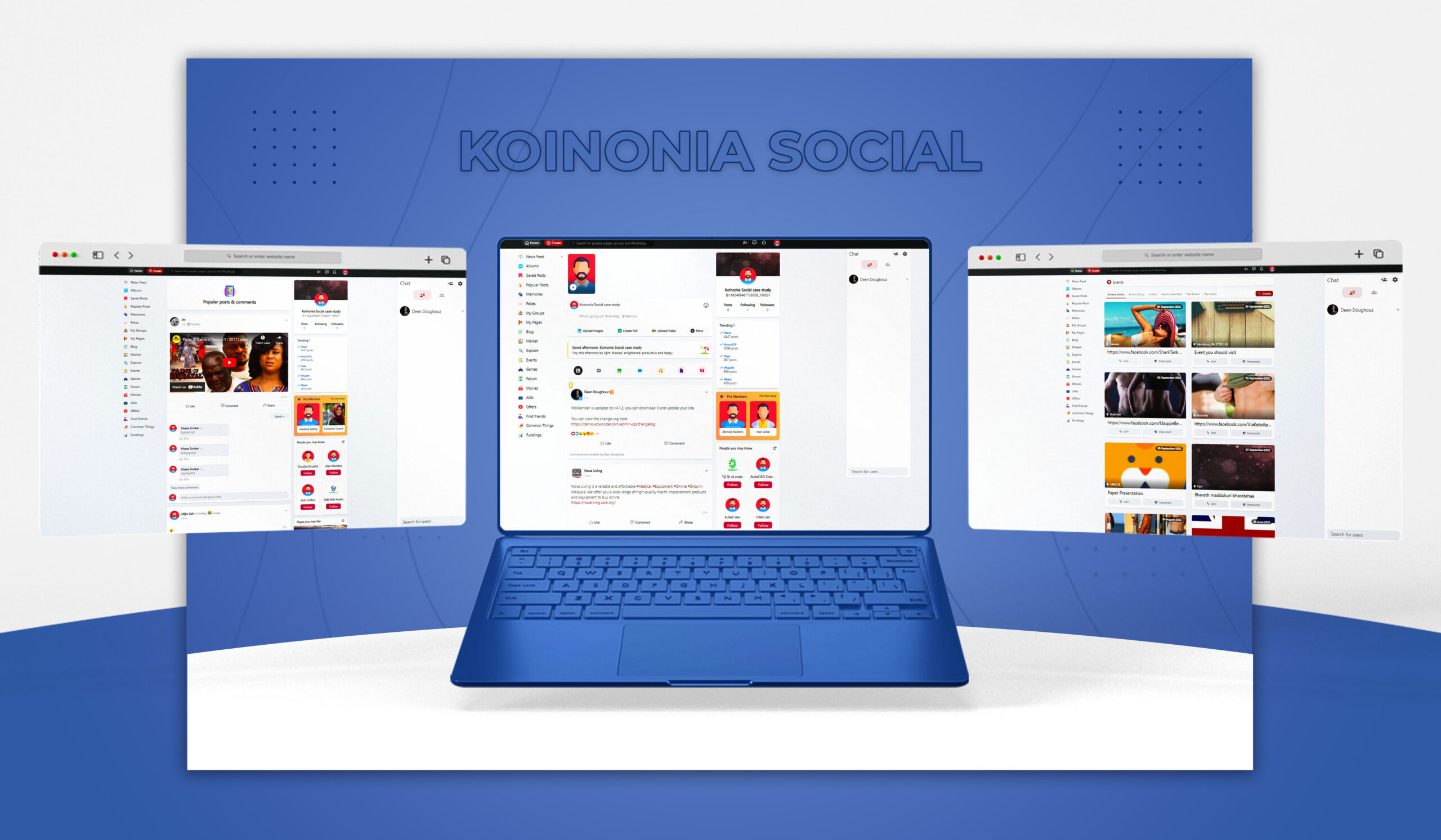 Koinonia Social | Social Application-Screenshot