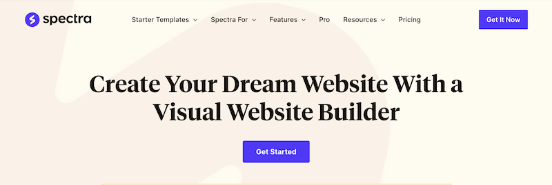 Spectra: WordPress Page Builder